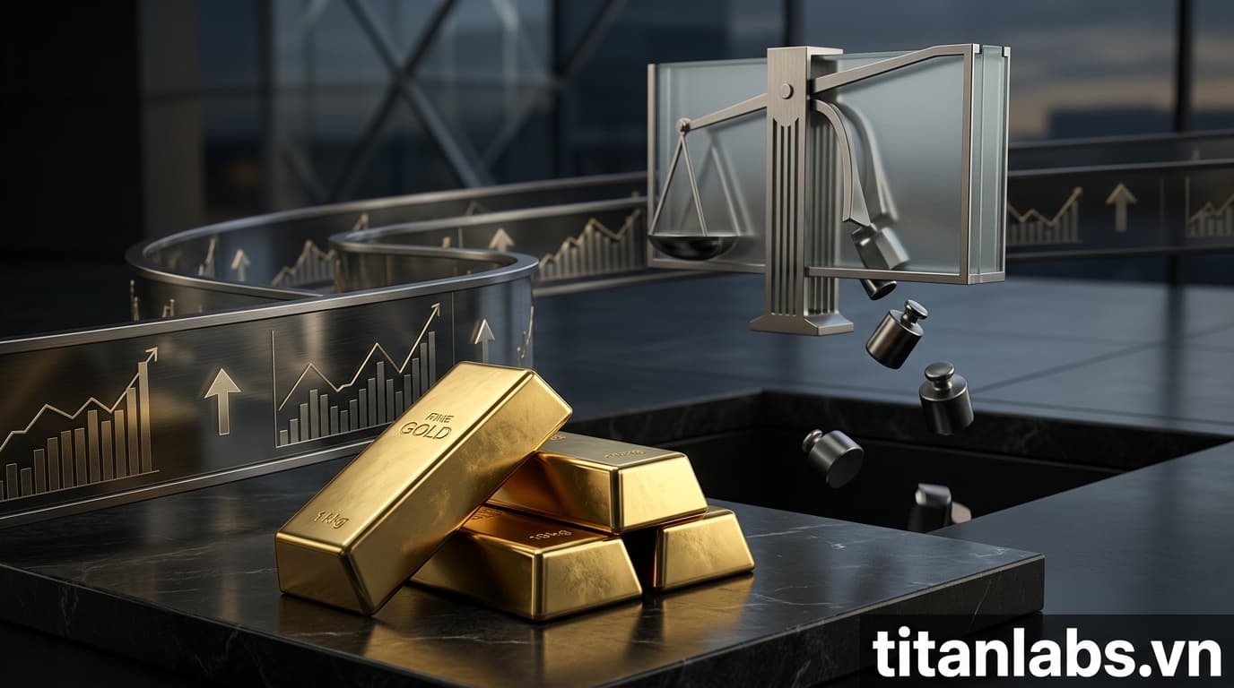 Giá vàng hồi nhẹ sau tin đàm phán, SPDR Gold Trust vẫn bán ròng