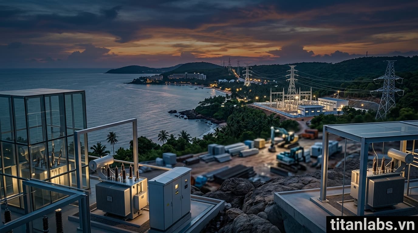 EVNSPC hoàn thành 3 công trình điện trọng điểm tại Phú Quốc
