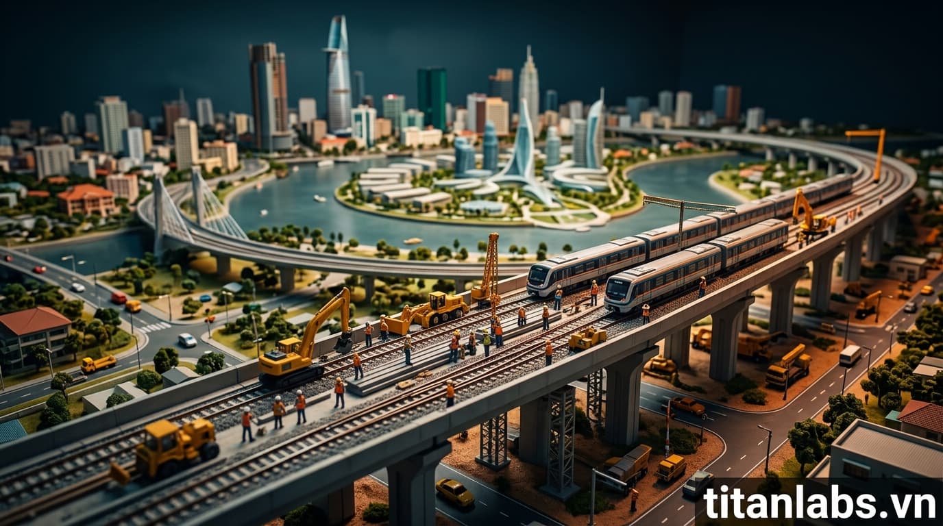 TP.HCM yêu cầu khởi công metro Thủ Thiêm - Long Thành