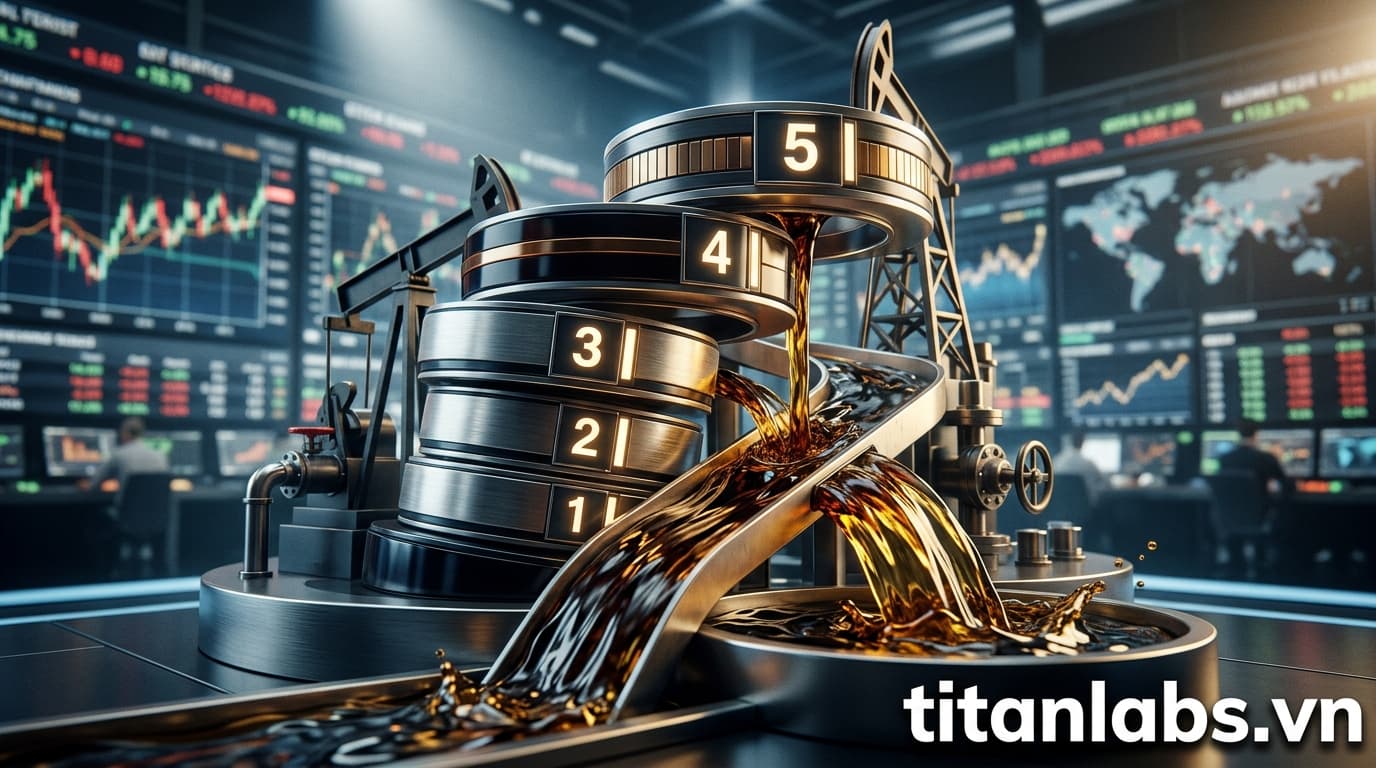 OPEC+ tăng sản lượng dầu tháng thứ 5 liên tiếp