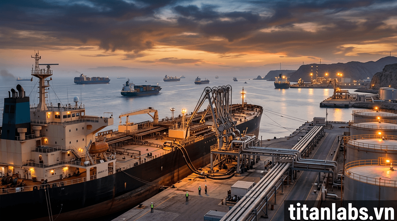 Aramco cam kết phục hồi sản lượng nếu Eo biển Hormuz mở