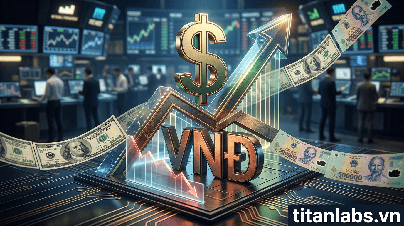USD bật tăng: Tỷ giá VND chịu áp lực lớn