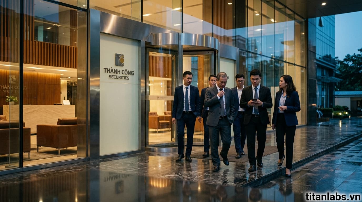 Nhiều lãnh đạo Chứng khoán Thành Công từ nhiệm