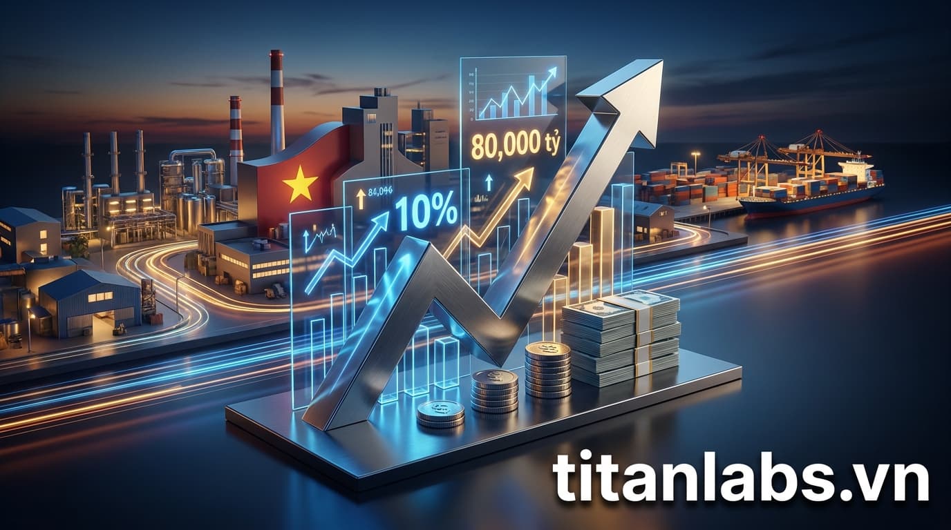 Đồng Nai: GRDP tăng 10%, thu ngân sách 80.000 tỷ đồng