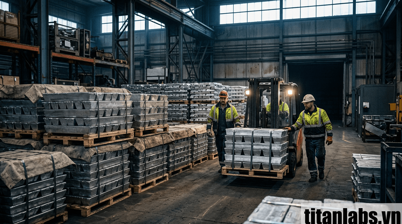 Mercuria rút nhôm LME khi chiến tranh cắt nguồn cung