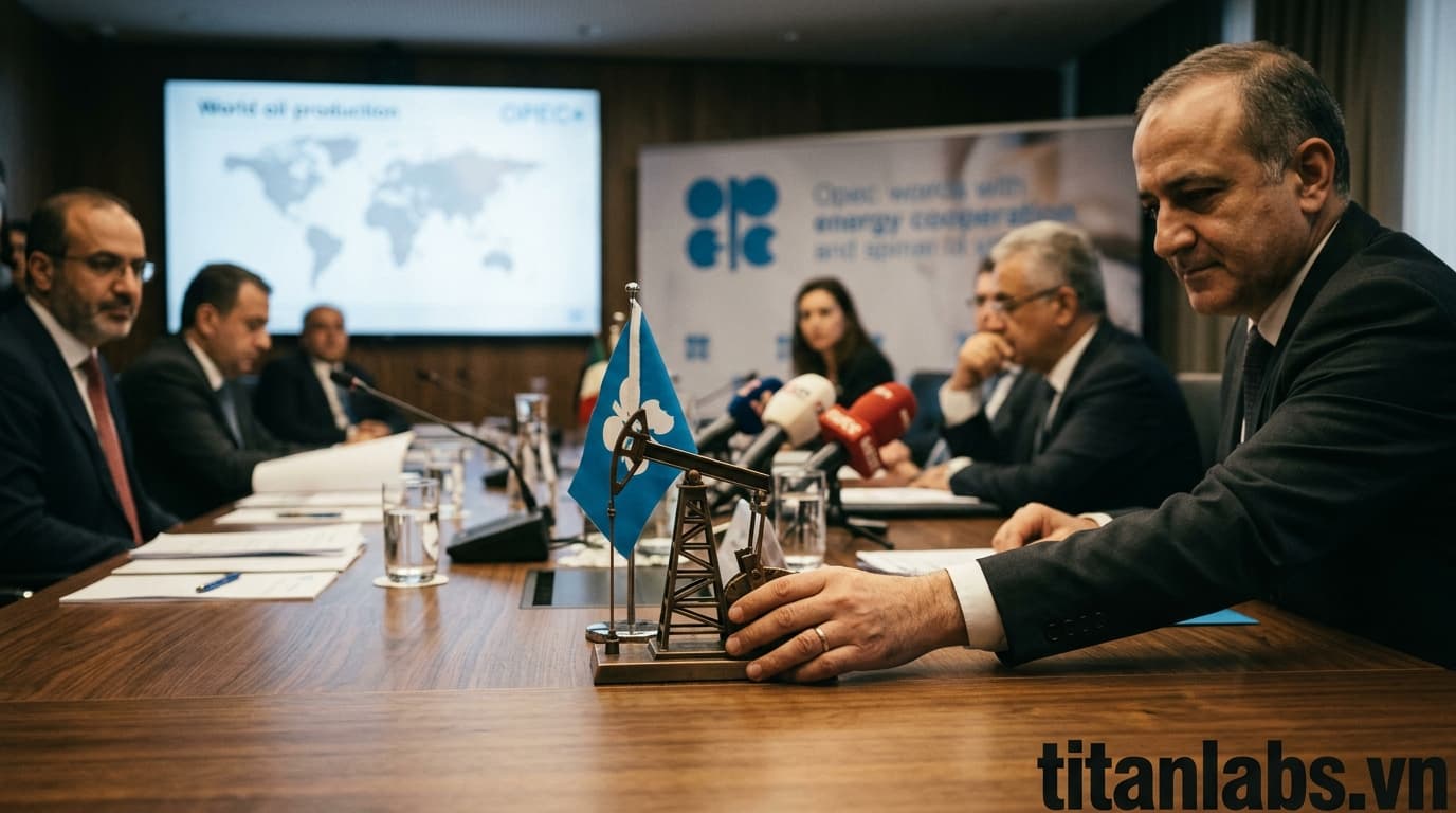 OPEC+ tăng nhẹ sản lượng dầu: Động thái mang tính biểu tượng
