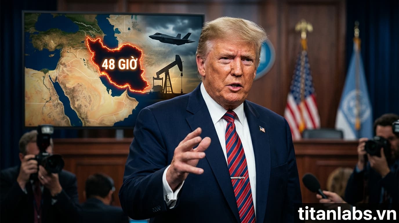 Trump: Iran có 48 giờ để đàm phán hoặc đối mặt 'địa ngục'