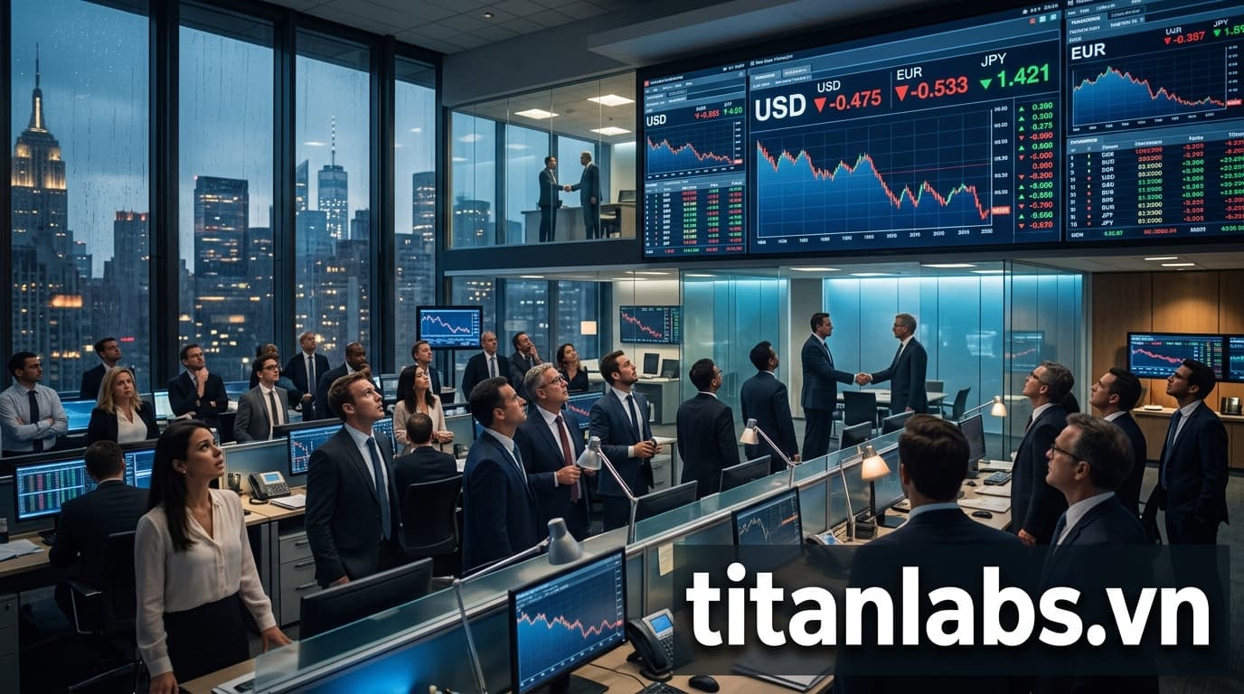 USD giảm mạnh sau thỏa thuận ngừng bắn Mỹ-Iran