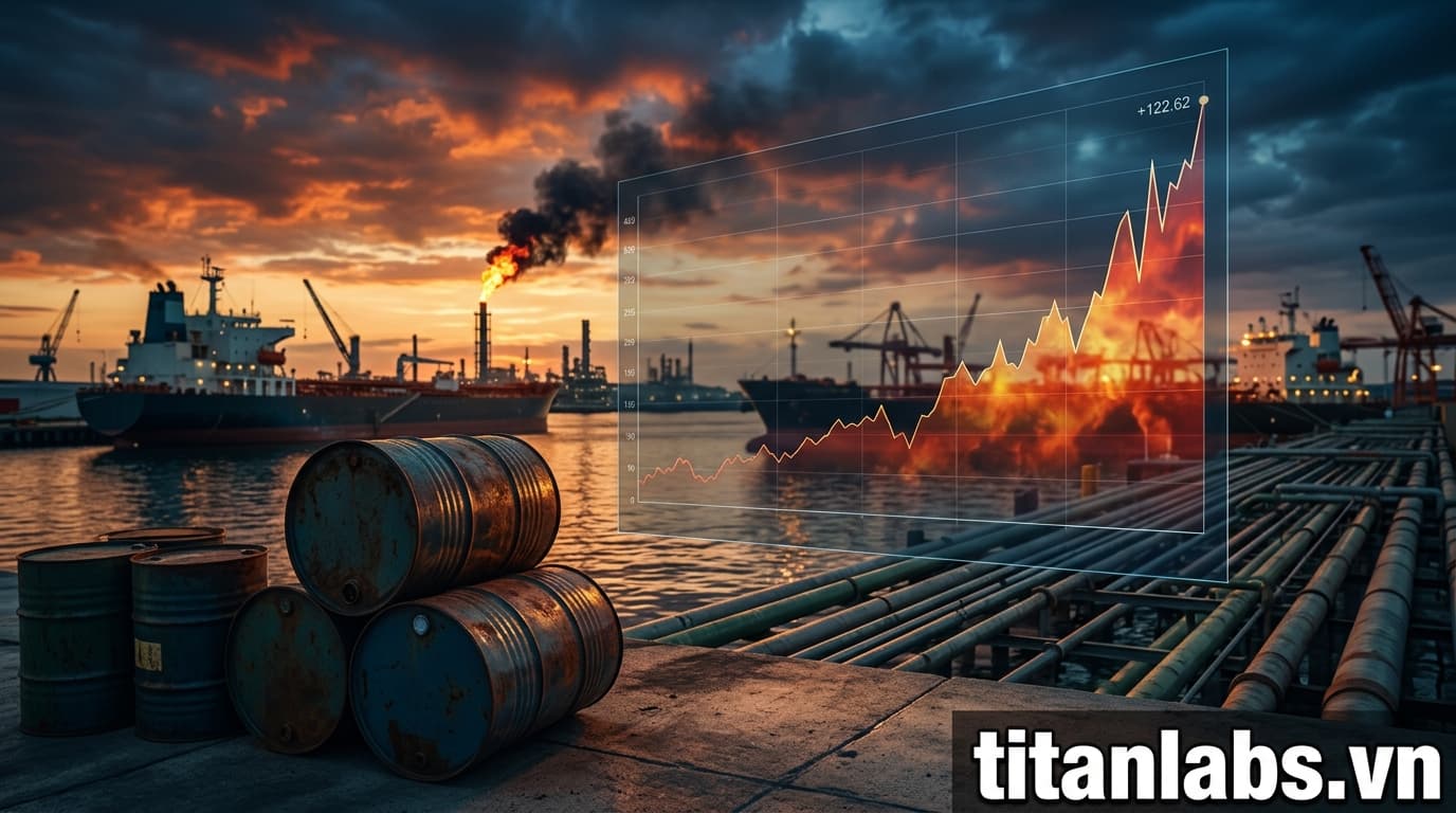 Dầu tăng vọt sau lời đe dọa từ ông Trump với Iran