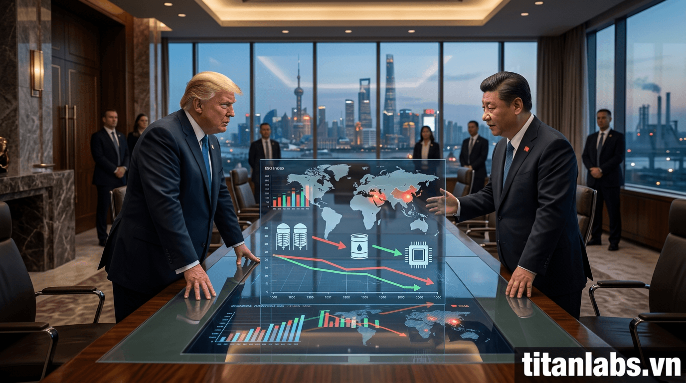 Chiến tranh Iran ảnh hưởng thượng đỉnh Trump-Tập; Nvidia dự báo 1T USD
