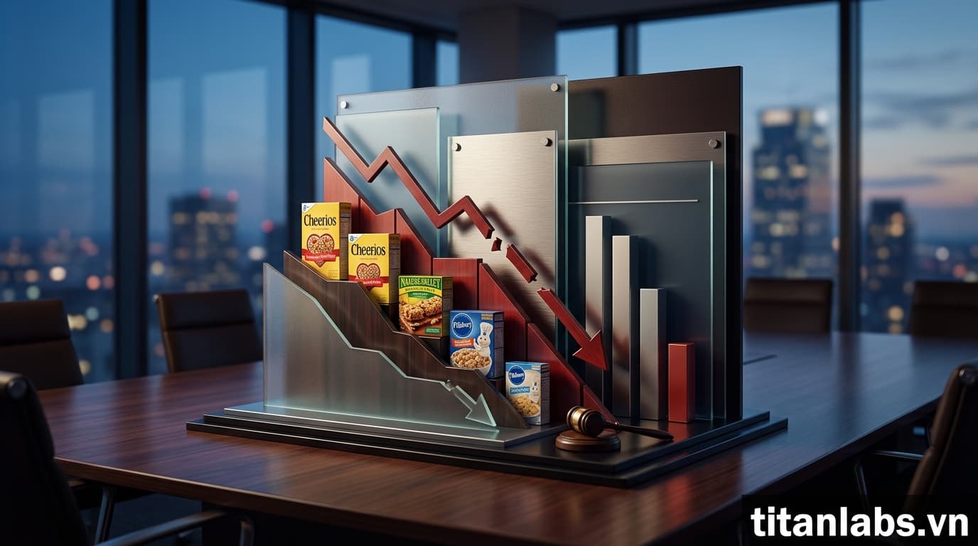 General Mills: Lợi nhuận và doanh số sụt giảm