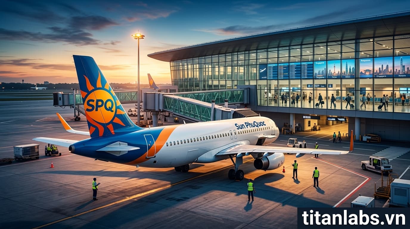 Sun PhuQuoc Airways mở rộng 9 đường bay quốc tế