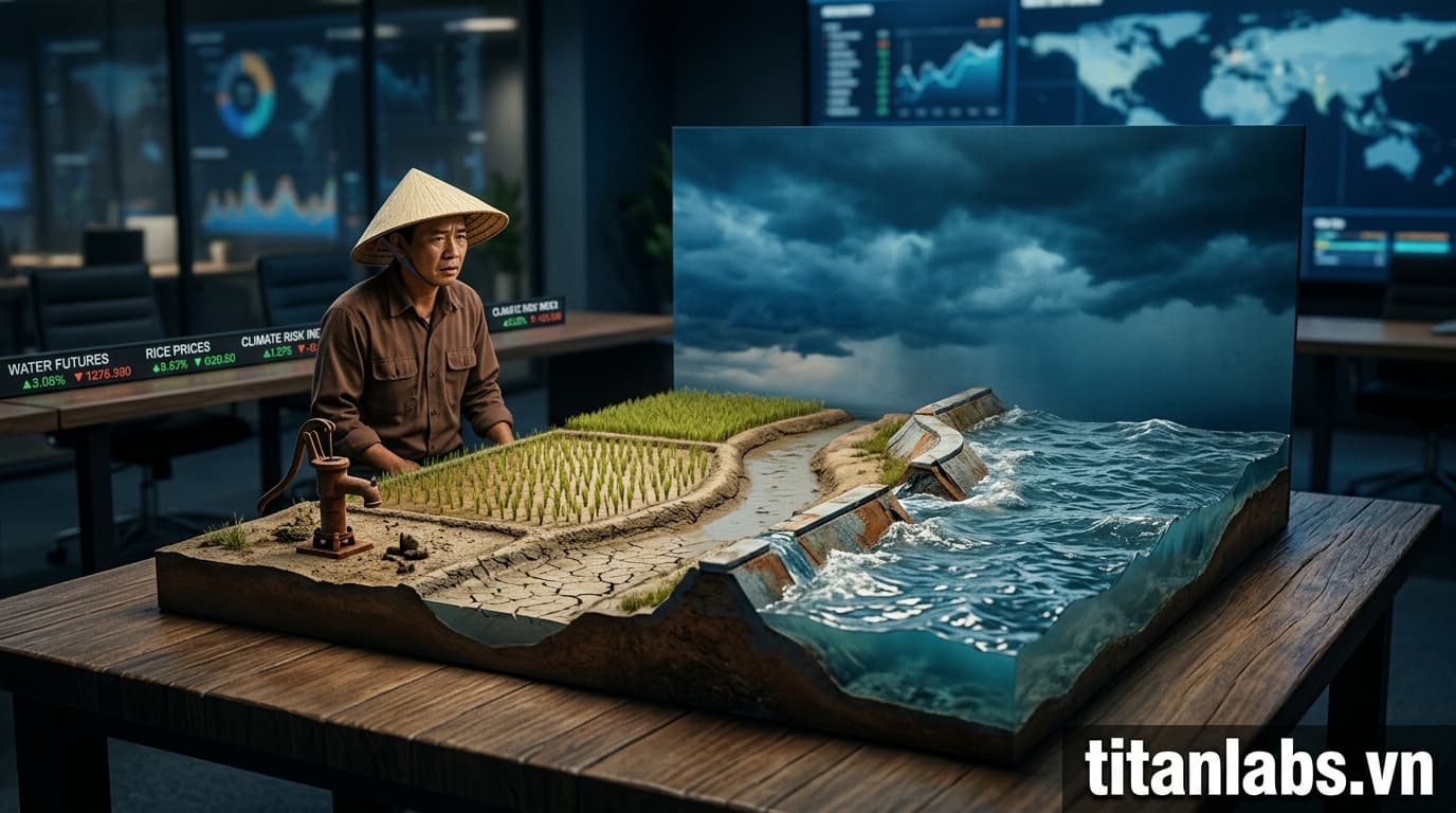An ninh nước ĐBSCL: Lãng phí và thách thức biến đổi khí hậu