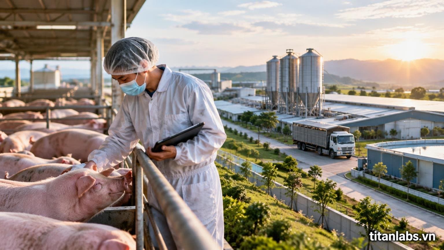 Doanh nghiệp chăn nuôi heo thắng lớn nhờ chuỗi 3F