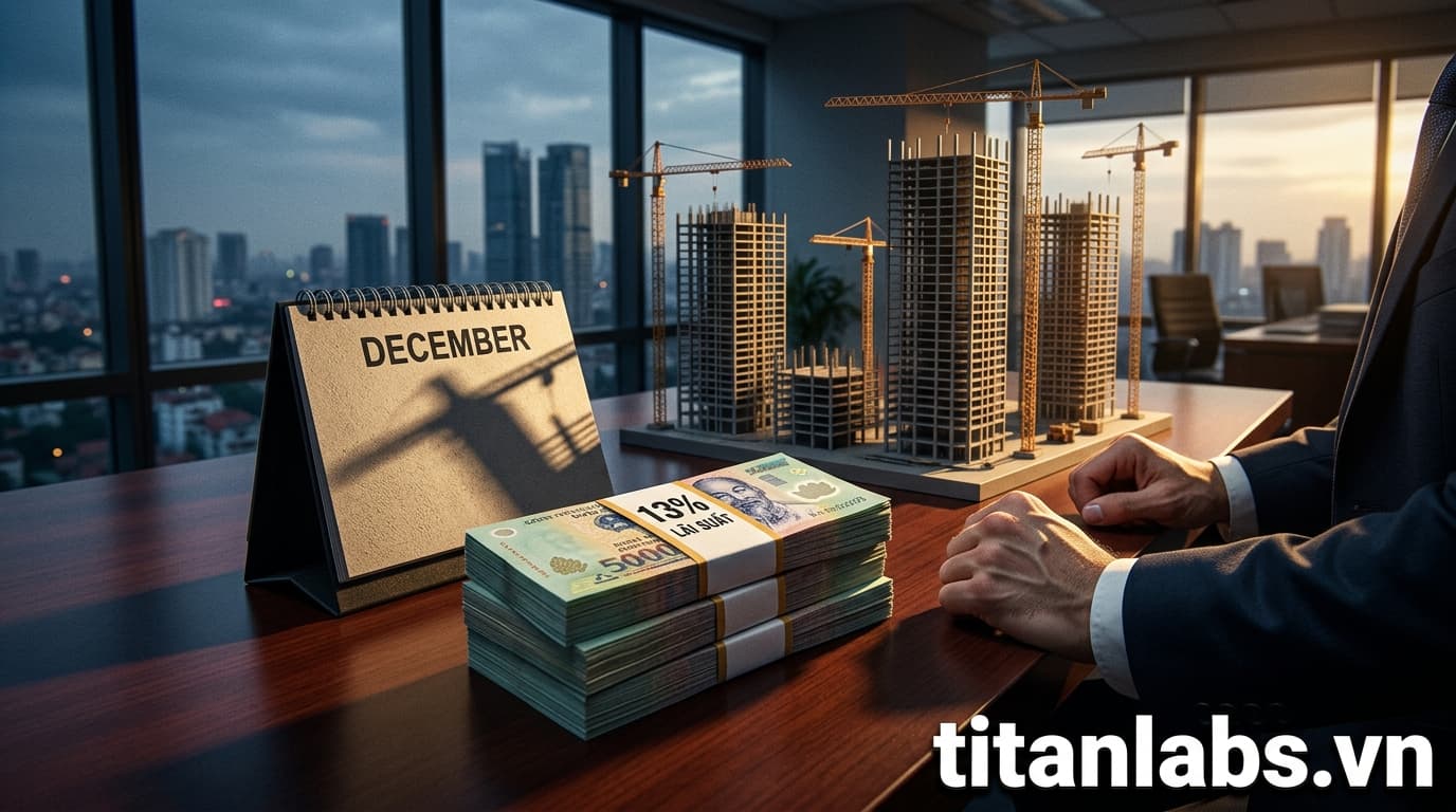 Trái phiếu bất động sản lãi suất 13%, áp lực đáo hạn cuối năm