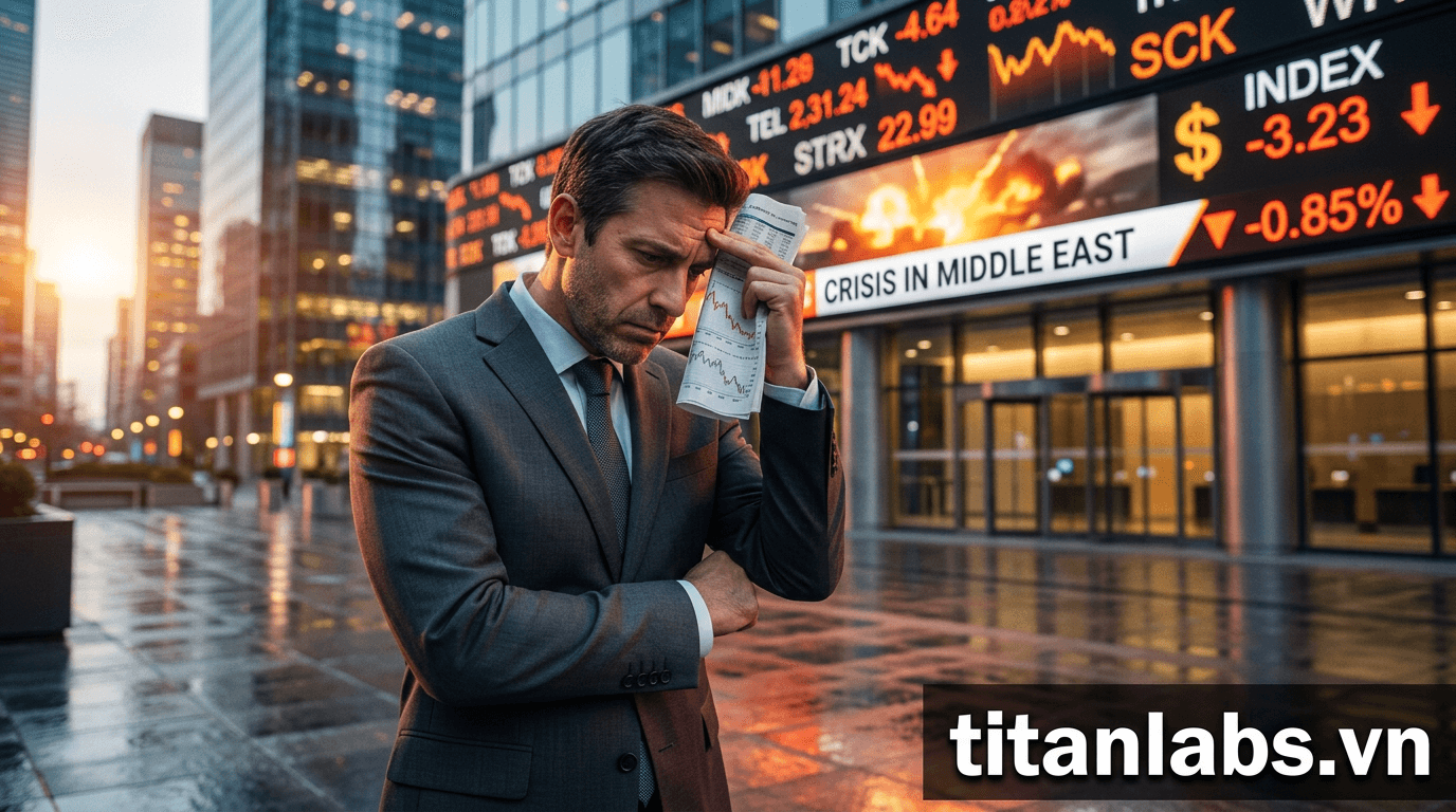 Niềm tin tiêu dùng Mỹ giảm vì xung đột Trung Đông