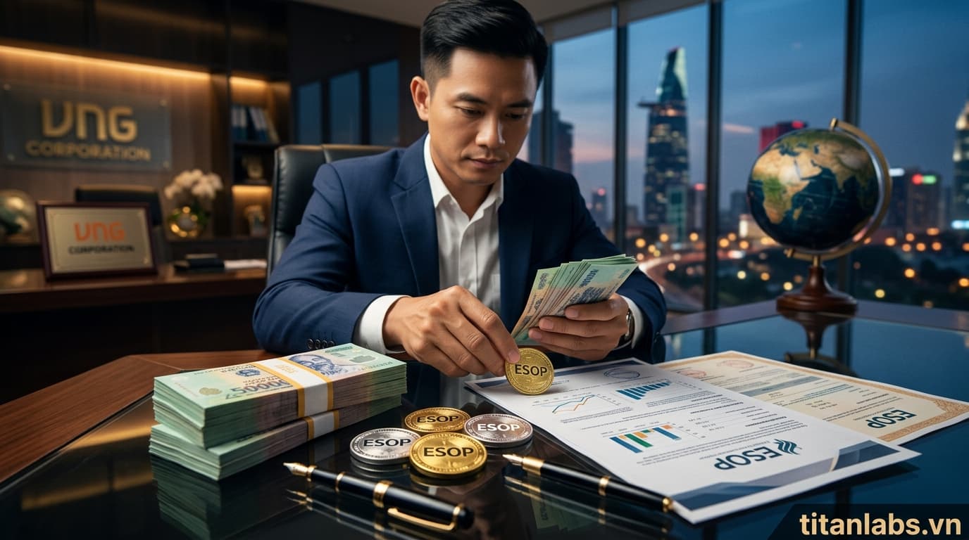 VNG phát hành ESOP giá 30.000 đồng/cổ phiếu cho nhân sự