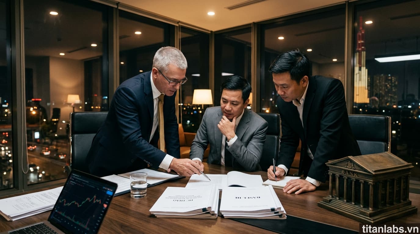 Dự thảo tăng tỷ lệ an toàn ngân hàng tiệm cận Basel III