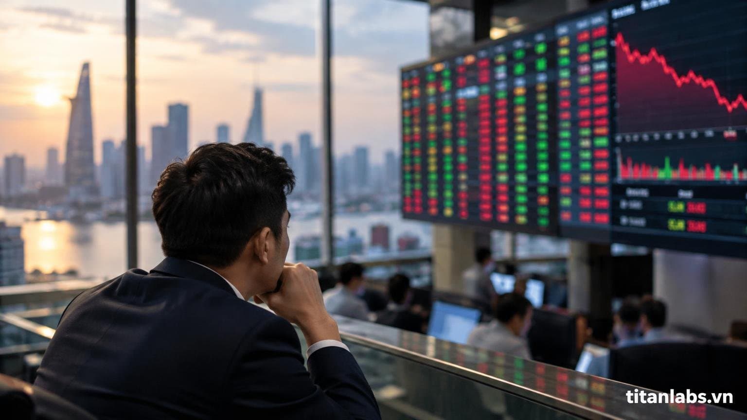 VN-Index đối mặt áp lực định giá và lãi suất