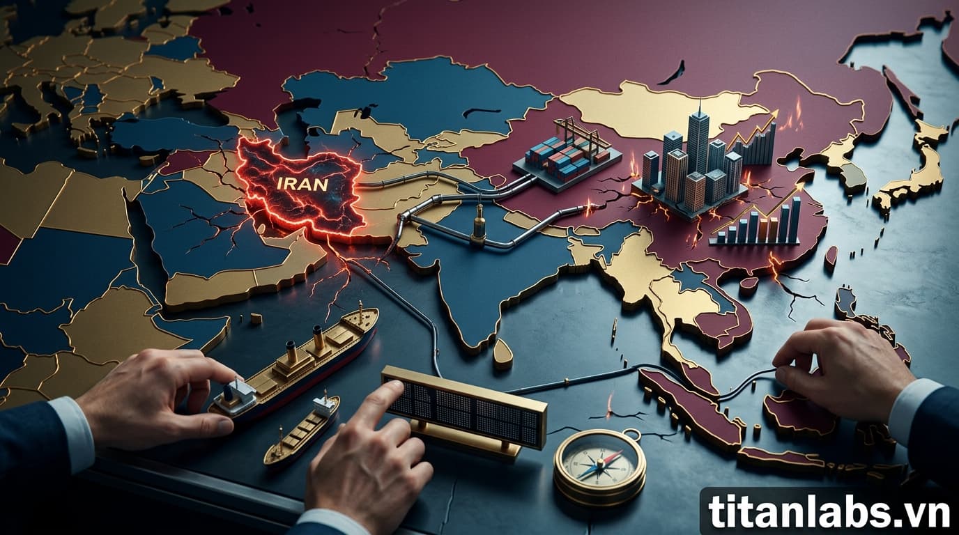 Trung Quốc ứng phó khi xung đột Iran tác động kinh tế