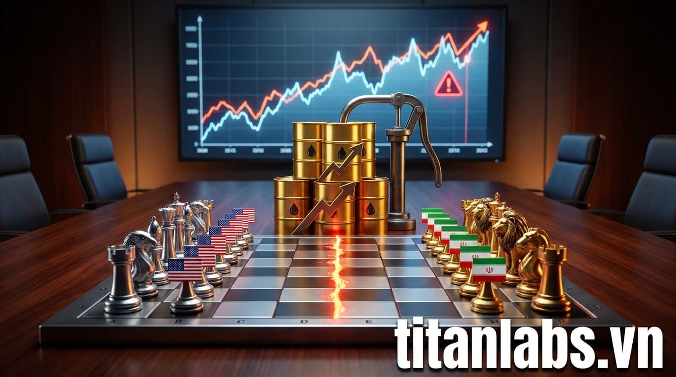 Căng thẳng Mỹ - Iran leo thang đe dọa giá dầu