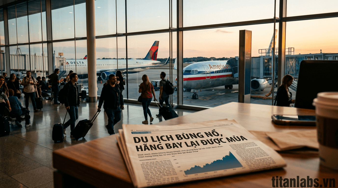 Delta, American Airlines nâng dự báo Q1 nhờ nhu cầu du lịch mạnh