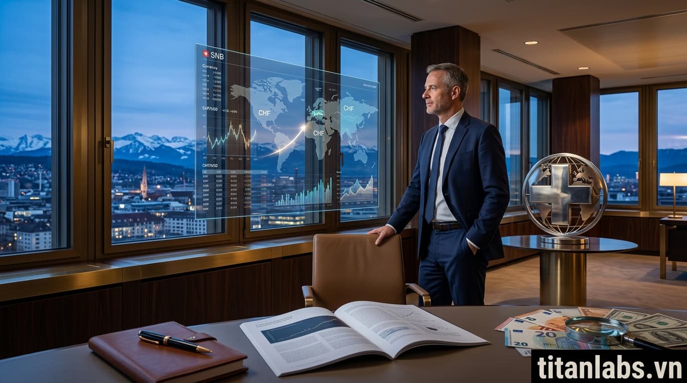 SNB có cái nhìn 'toàn diện' về định giá Franc