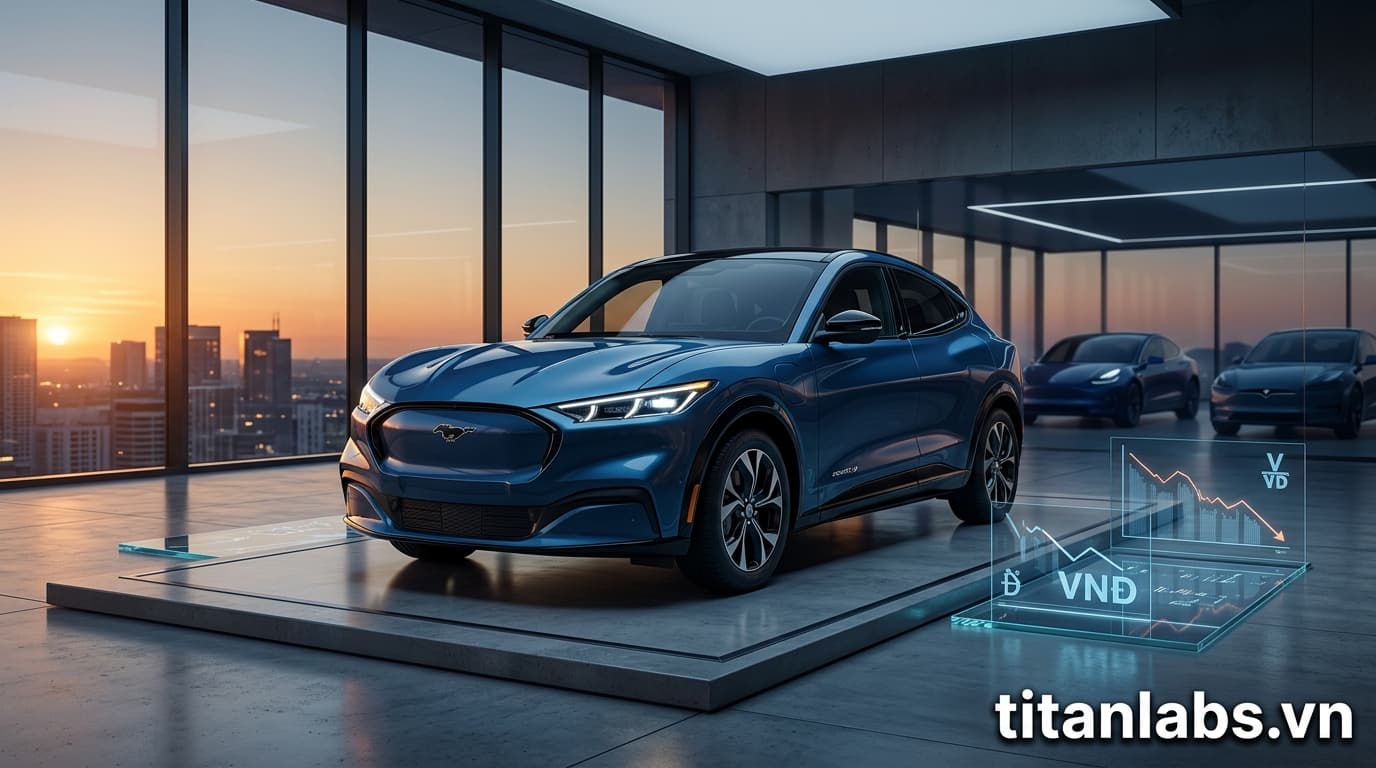 Ford Mach-E giảm giá kỷ lục, ảnh hưởng thị trường xe điện
