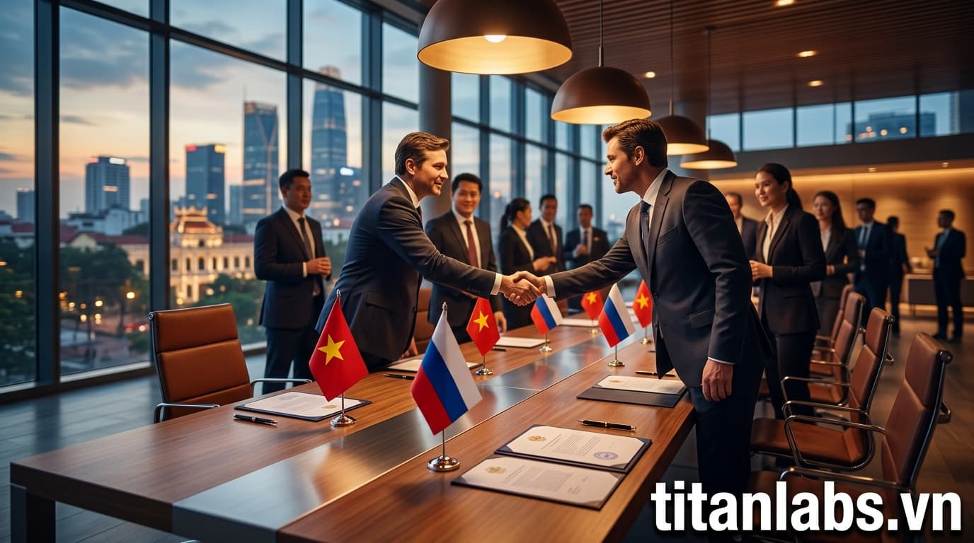Việt Nam - Nga tăng cường hợp tác kinh tế song phương
