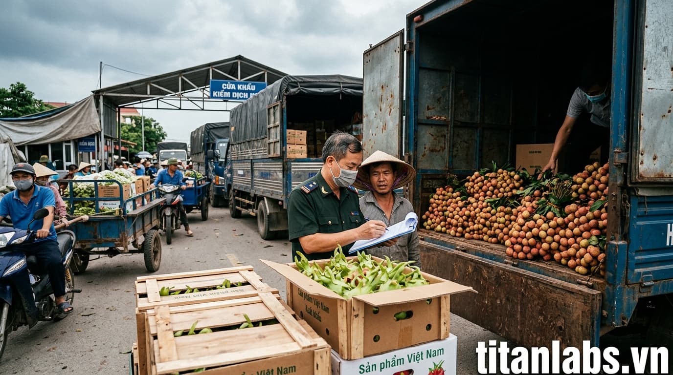 Trung Quốc siết chặt nhập khẩu nông sản Việt Nam