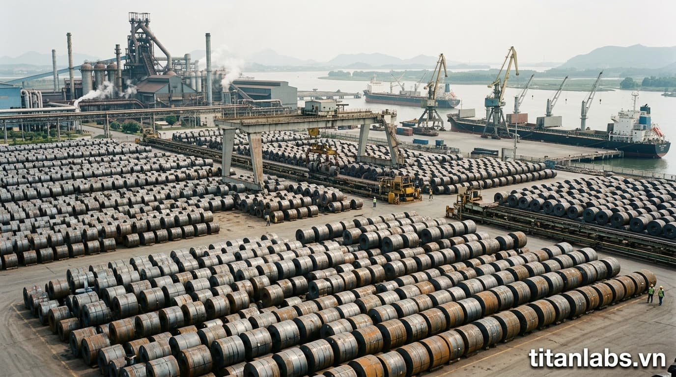 Hòa Phát tiêu thụ 10,3 triệu tấn thép sau 9 tháng