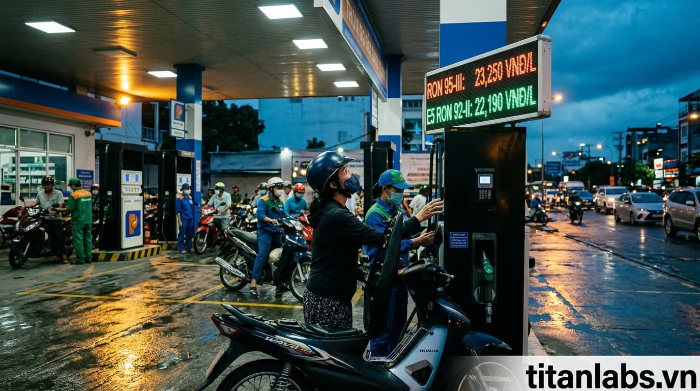 Giá xăng dầu trong nước điều chỉnh từ 15h chiều 21/5