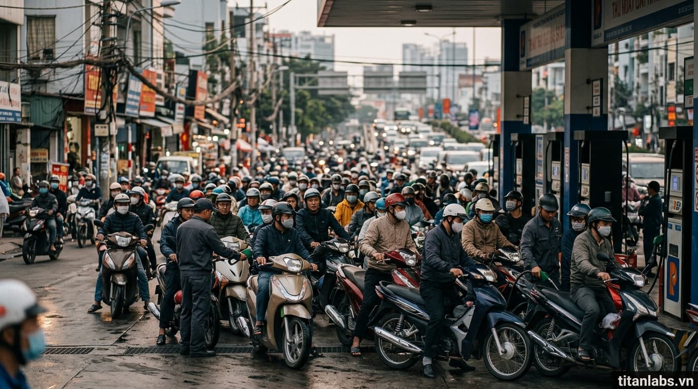 Xăng tăng vọt gần 5.000 đồng/lít, lo ngại lạm phát