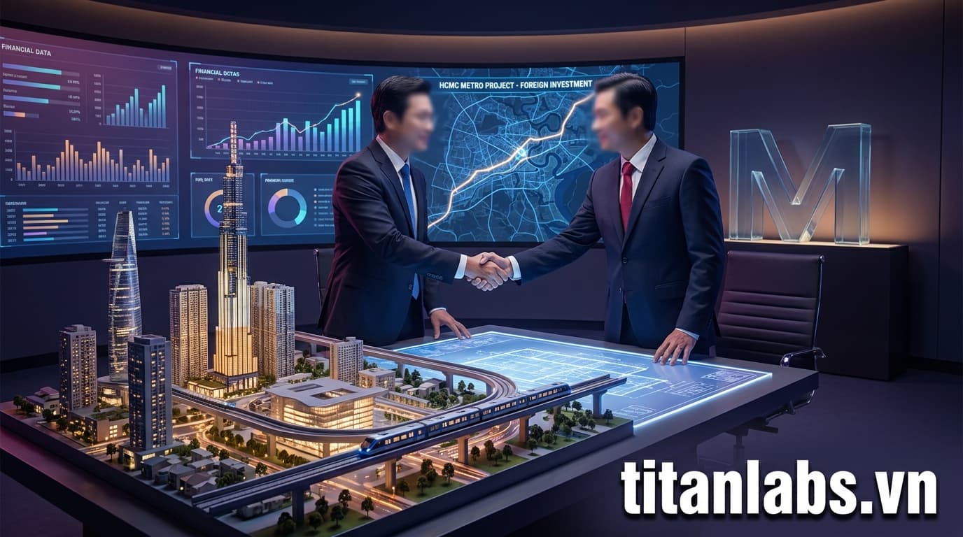 Doanh nghiệp ngoại tham gia metro 55.000 tỷ TPHCM