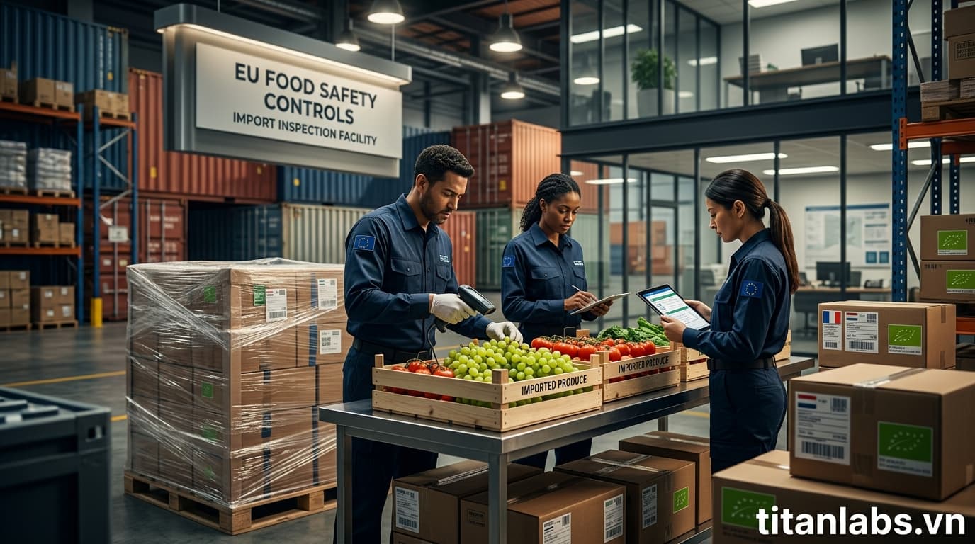 EU tăng cường kiểm soát an toàn thực phẩm nhập khẩu