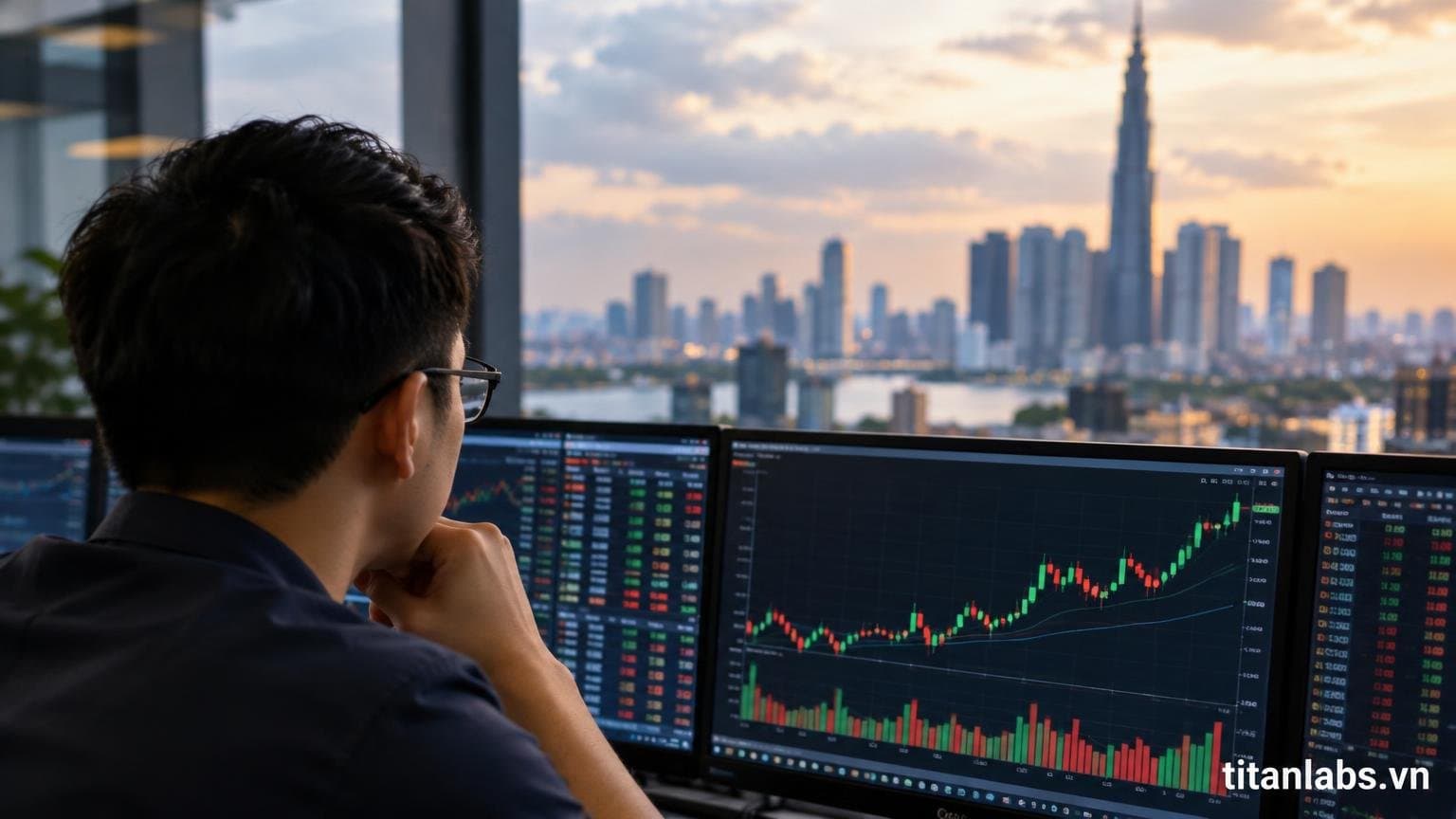 Dòng tiền bắt đáy kéo VN-Index tăng 0,77%