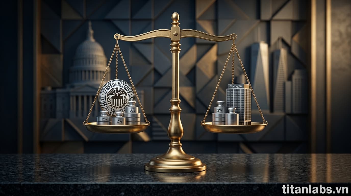 JPMorgan: Fed nên áp dụng chính sách đối xứng