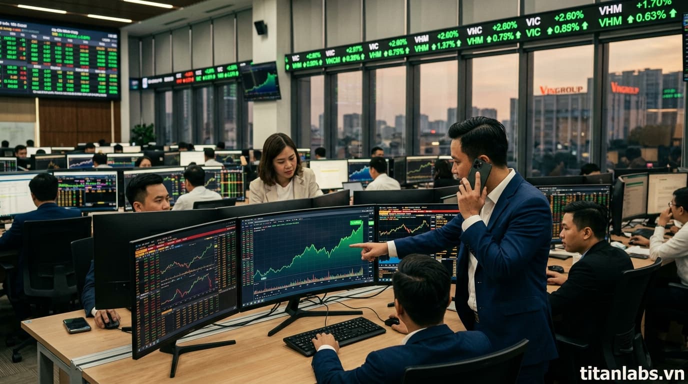 VN-Index tăng 2,6%, cổ phiếu “họ” Vin dẫn dắt đà tăng