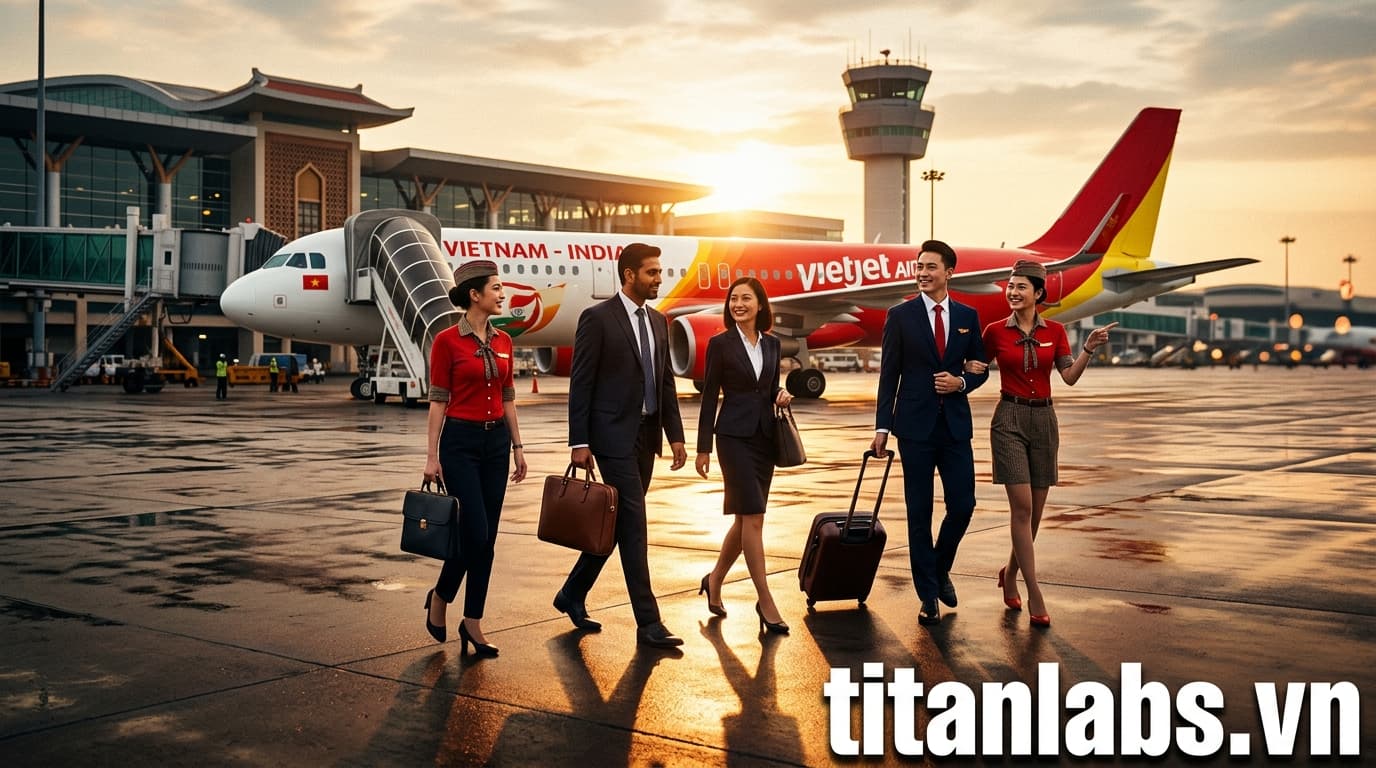 Vietjet đẩy mạnh kết nối Việt Nam - Ấn Độ