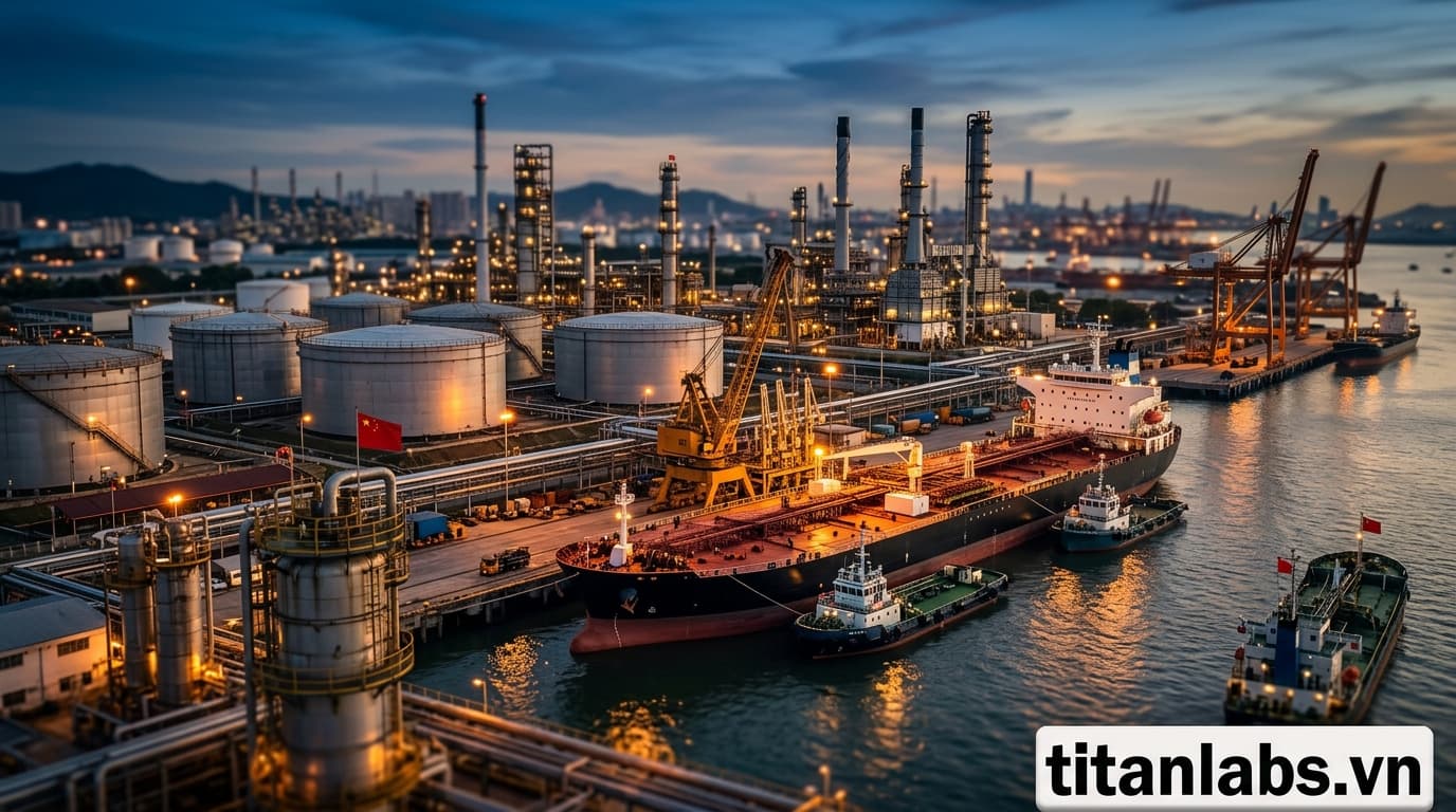Trung Quốc và 'cú sốc' dầu mỏ toàn cầu