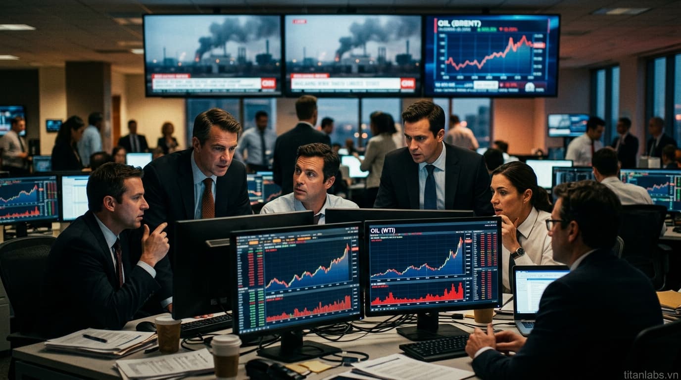 Giá dầu vượt 94 USD sau khi Mỹ không kích Iran