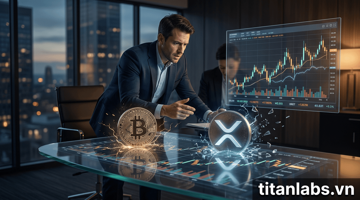 Nên mua XRP hay Bitcoin trong bão giá Crypto?