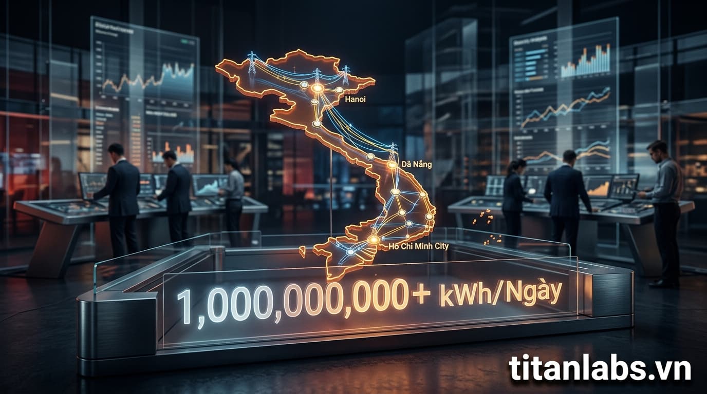 Tiêu thụ điện quốc gia vượt 1 tỷ kWh/ngày