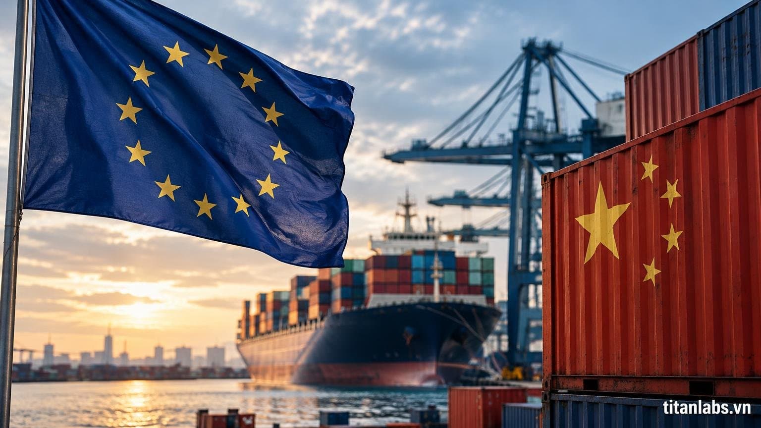 EU muốn siết nhập khẩu hàng hóa từ Trung Quốc