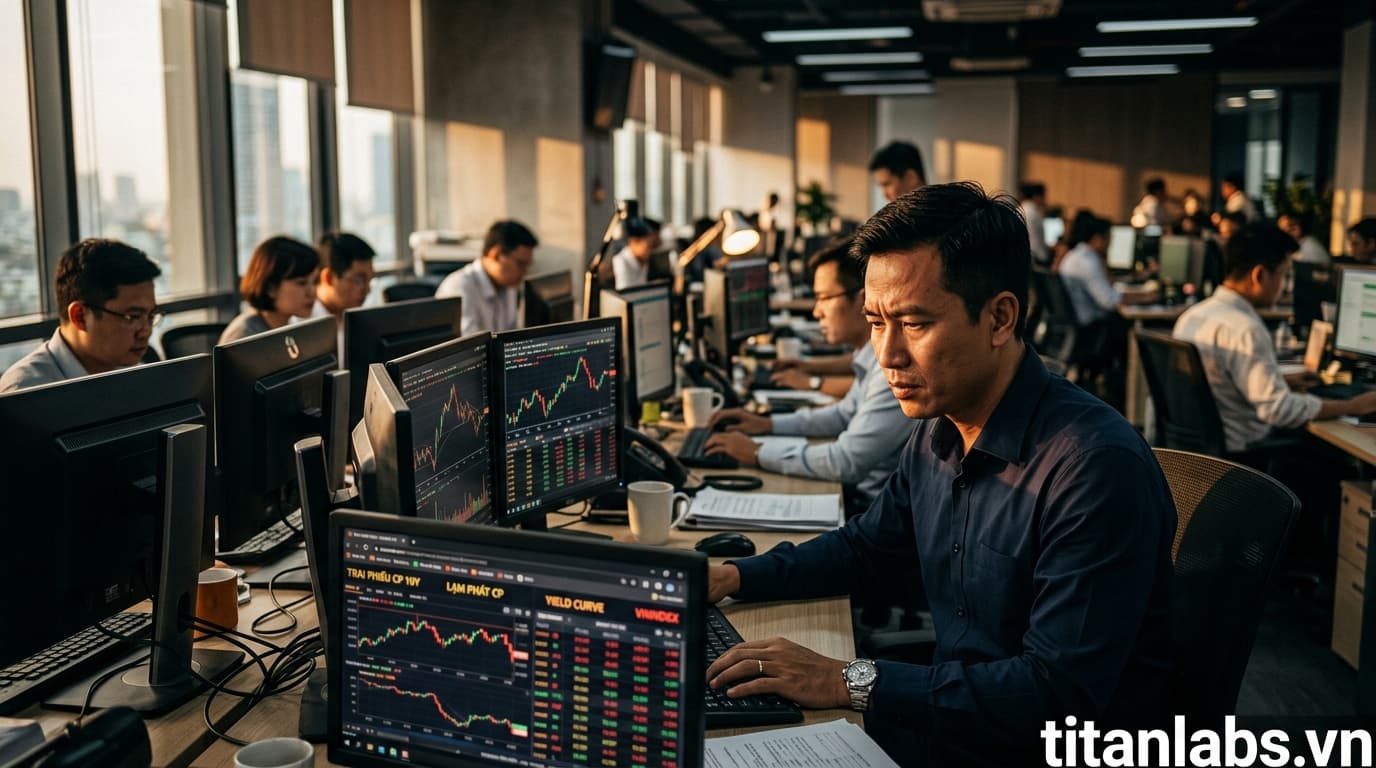 Thị trường trái phiếu phản ứng rủi ro lạm phát
