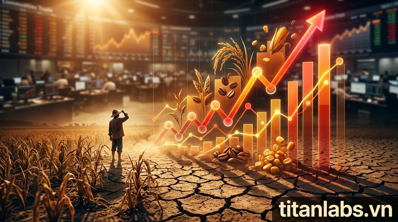 El Nino xuất hiện sớm: Lo ngại khô hạn, tăng giá hàng hóa