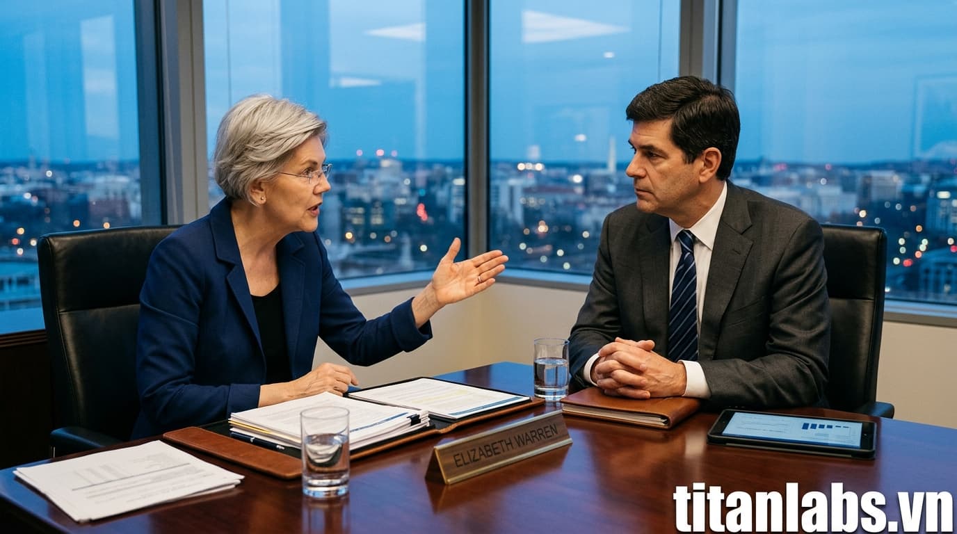 Warren chỉ trích ứng viên Chủ tịch Fed Kevin Warsh