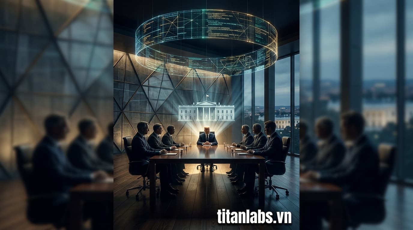 Mỹ triệu tập lãnh đạo AI hàng đầu đến Nhà Trắng