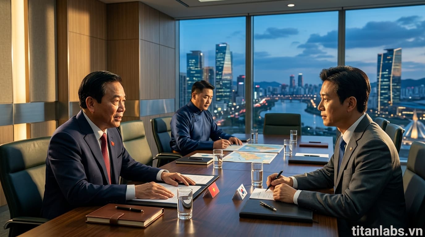 Chủ tịch Quốc hội Trần Thanh Mẫn thăm Hàn Quốc và Mông Cổ