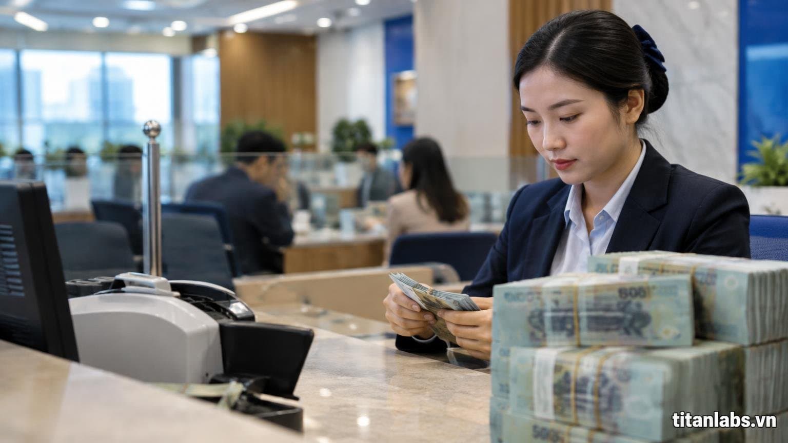Ngân hàng không giảm lãi suất có thể bị cắt room